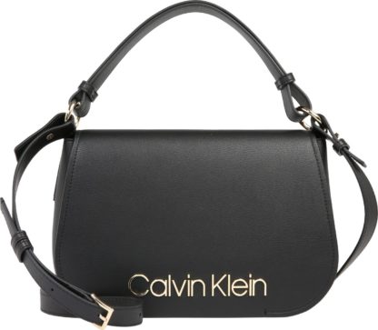 Calvin Klein Kabelka 'Dressed Up Satchel' černá