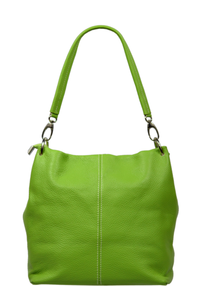 Dámské zelené kožené kabelky Fiora Verde