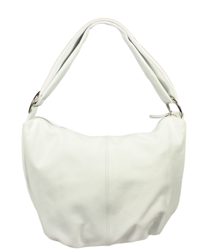 Bílá kožená kabelka Gondola Bianca