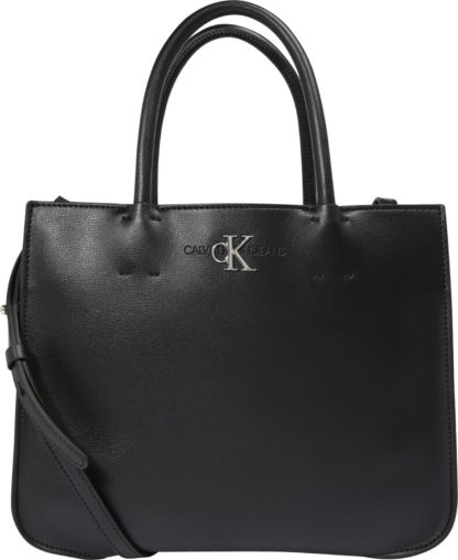 Calvin Klein Kabelka 'SATCHEL' černá