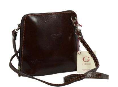Malá kožená kabelka Grana Cafe