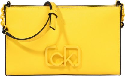 Calvin Klein Kabelka 'SIGNATURE EW CROSSBODY' žlutá