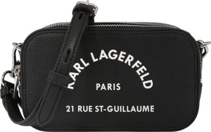 Karl Lagerfeld Brašna na kameru 'Rue St Guillaume' bílá / černá