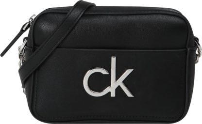 Calvin Klein Brašna na kameru stříbrná / černá