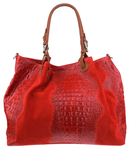 Kožené kabelky výprodej Belloza Rossa Cocco