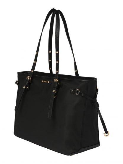 Nákupní taška 'Cindy' BOSS Black zlatá / černá