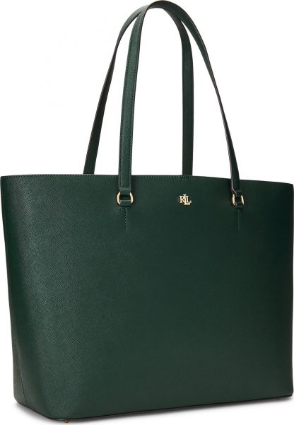 Nákupní taška 'KARLY' Lauren Ralph Lauren tmavě zelená