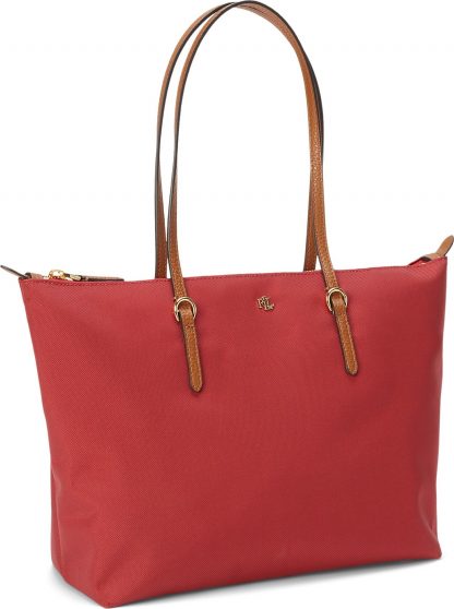 Nákupní taška 'KEATON' Lauren Ralph Lauren okrová / červená