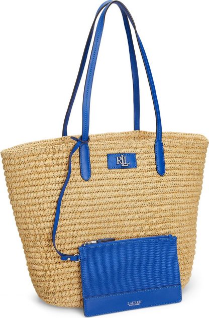 Nákupní taška 'BRIE' Lauren Ralph Lauren béžová / královská modrá