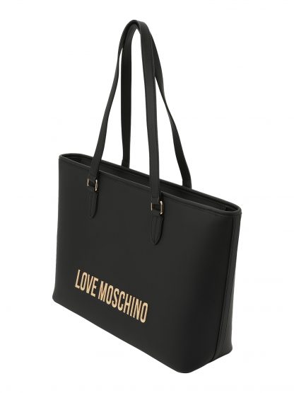 Nákupní taška 'BOLD LOVE' Love Moschino zlatá / černá