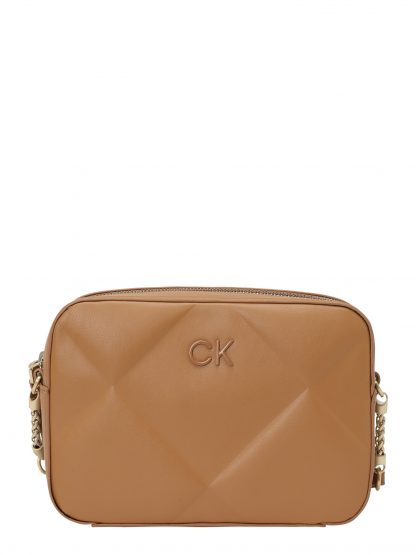 Taška přes rameno 'Re-Lock' Calvin Klein karamelová