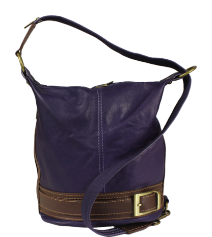 Kožená kabelka crossbody Adele Porposa