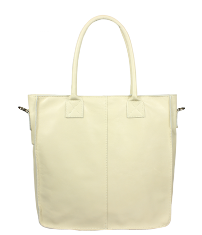 Italská kožená kabelka Fausta Beige