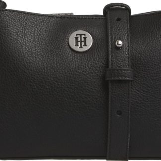 TOMMY HILFIGER Taška přes rameno černá