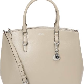 Lauren Ralph Lauren Kabelka 'DBL ZIP STCH-SATCHEL-LARGE' béžová