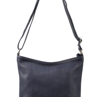 Malá kožená crossbody kabelka Ebe Blu
