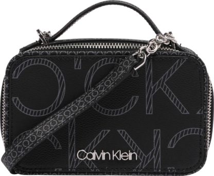 Calvin Klein Brašna na kameru černá / šedá