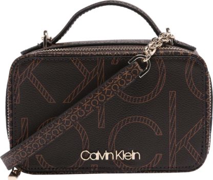 Calvin Klein Brašna na kameru hnědá / světle hnědá