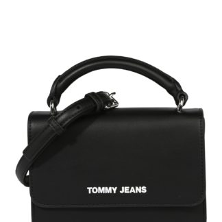 Tommy Jeans Kabelka černá / bílá