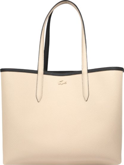 LACOSTE Kabelka 'Anna' černá / krémová