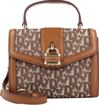 DKNY Kabelka 'Ella' hnědá / světle hnědá / koňaková