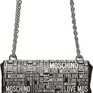 Love Moschino Handtasche černá / bílá
