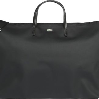 LACOSTE Handtasche černá / bílá / světle zelená