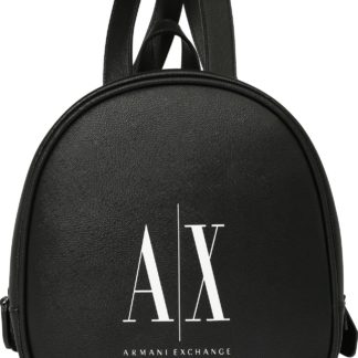 ARMANI EXCHANGE Batoh černá / bílá