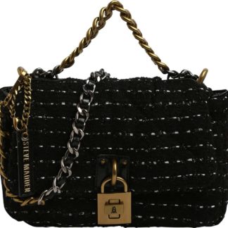 STEVE MADDEN Tasche 'BTERRA' černá / stříbrná / zlatá