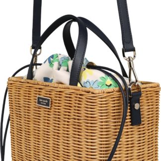Kate Spade Kabelka písková / bílá / kiwi / světlemodrá / modrá