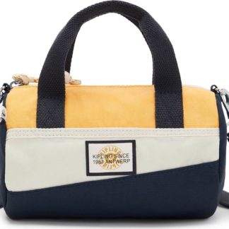 KIPLING Kabelka 'Quan' námořnická modř / offwhite / kari