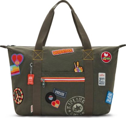 KIPLING Kabelka 'ART M LITE WS' tmavě zelená