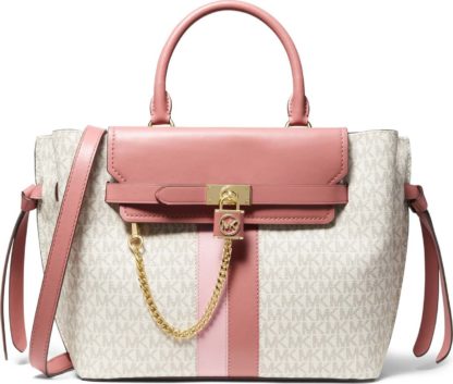 MICHAEL Michael Kors Kabelka starorůžová / zlatá / tmavě béžová / režná