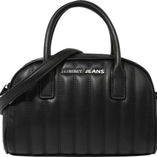 Tommy Jeans Kabelka černá / stříbrná