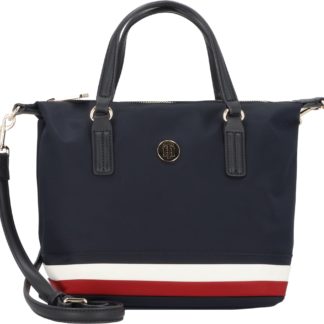 TOMMY HILFIGER Kabelka 'Poppy' námořnická modř / červená / bílá / zlatá