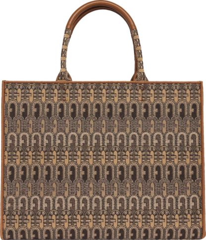 FURLA Kabelka 'Opportunity' hnědá / béžová