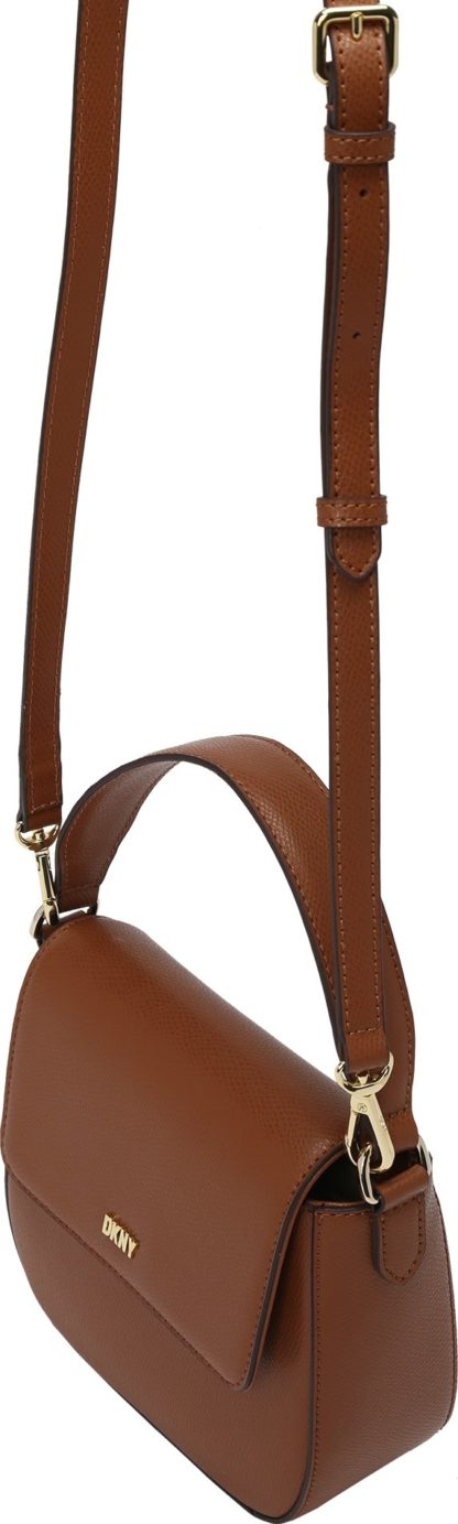 DKNY Kabelka 'IMMY' hnědá / zlatá