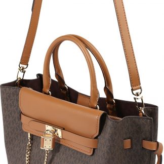 MICHAEL Michael Kors Kabelka světle hnědá / tmavě hnědá / zlatá