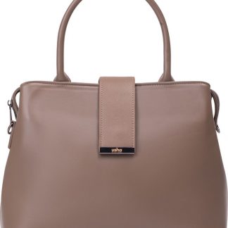 usha BLACK LABEL Kabelka šedobéžová