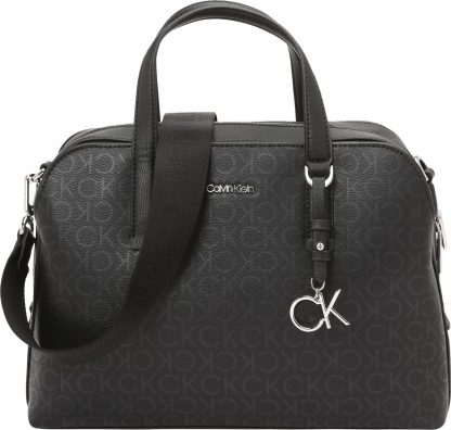 Calvin Klein Kabelka antracitová / černá