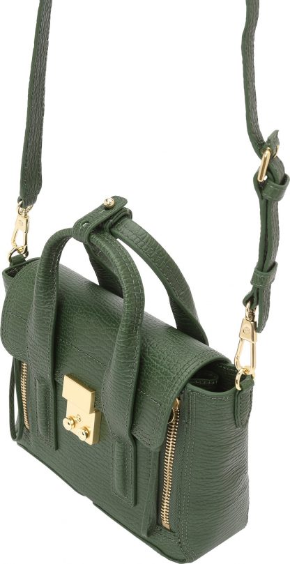 3.1 phillip lim Kabelka 'PASHLI' zlatá / tmavě zelená