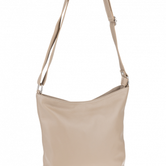 Crossbody kožená kabelka Ebe Marrone