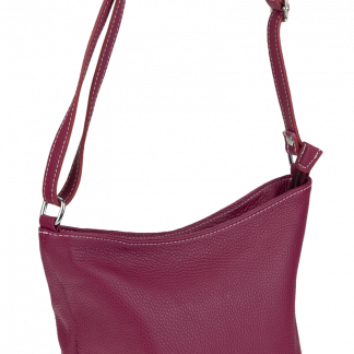Crossbody kožená kabelka Ebe Rossa