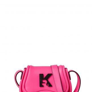 Taška přes rameno Karl Lagerfeld pink / černá