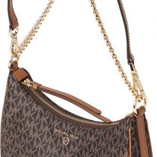Taška přes rameno MICHAEL Michael Kors hnědá / tmavě hnědá